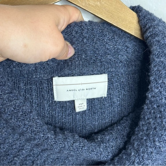Anthropologie Angel of the North Women's XSP Sweater Rosie Cowl Neck Tunic - Picture 4 of 12